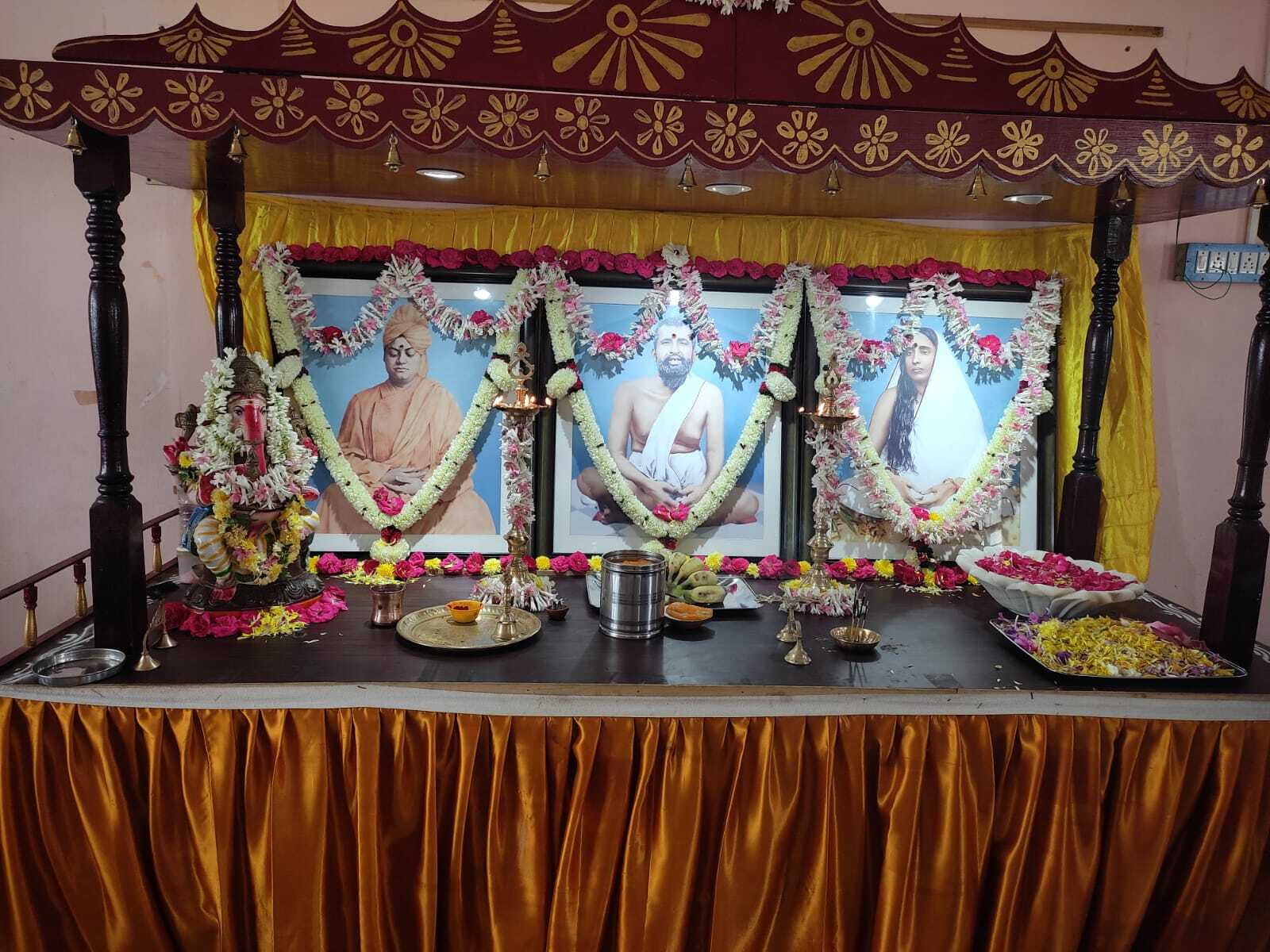 Holy Mother Jayanti Celebration at 'Sri Ramakrishna Vidyalaya Hr.Sec. School'